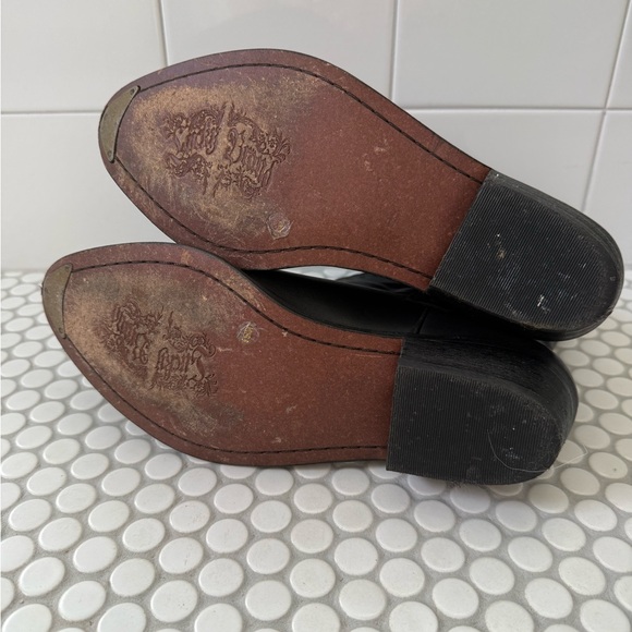 Lucky Brand Black Leather Ankle Booties - Picture 7 of 7